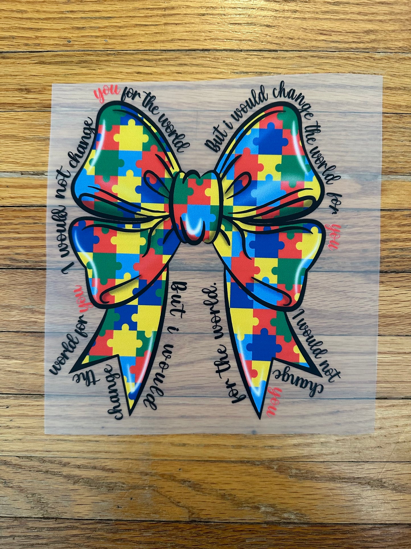 Autism Bow