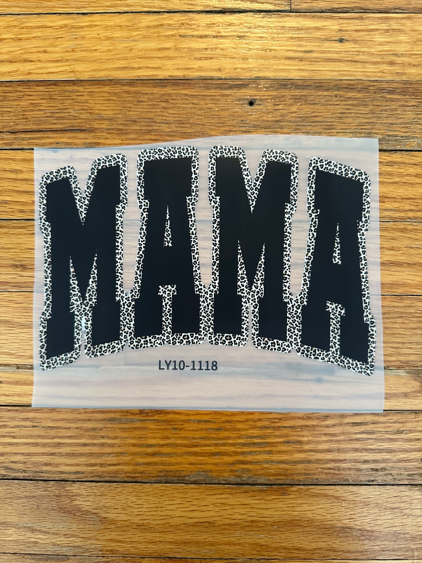 Black and Leopard Mama