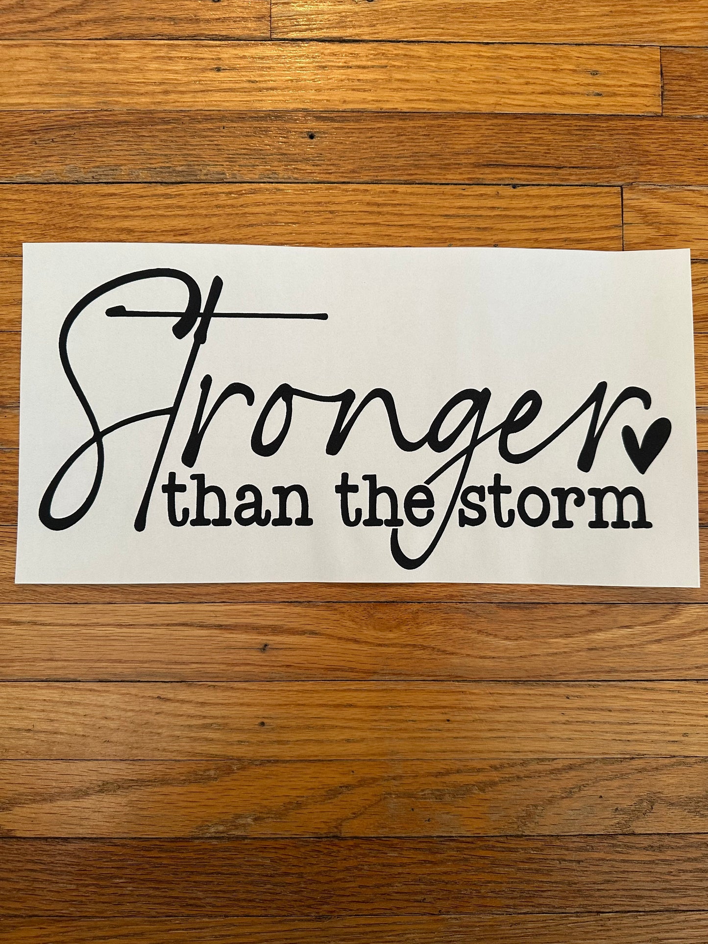 Stronger Than the Storm