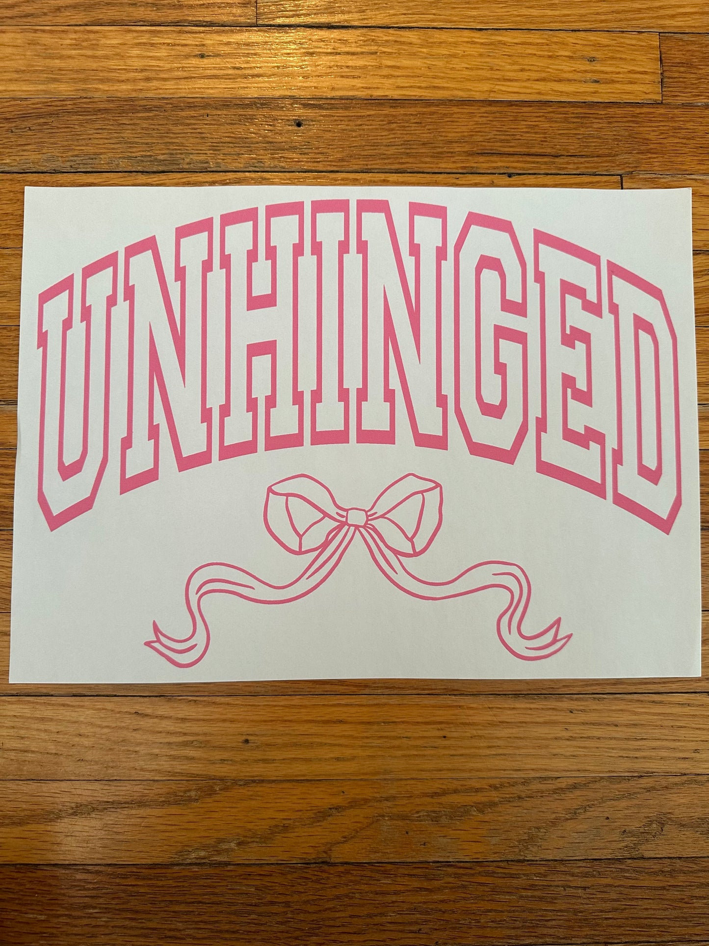 Unhinged