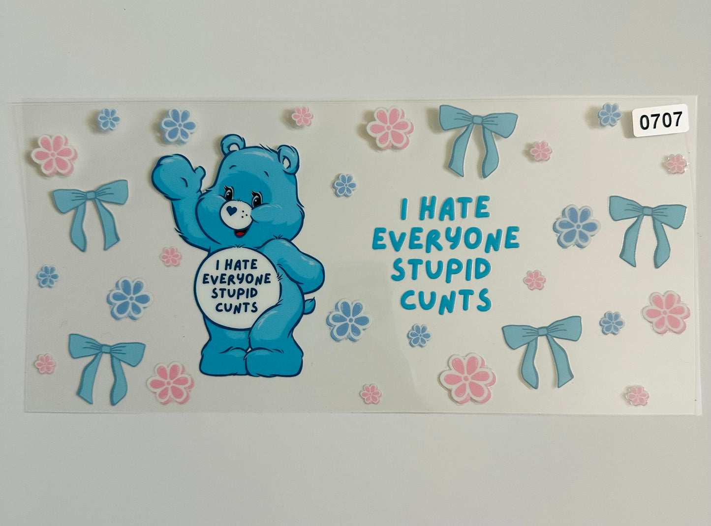 I hate everyone stupid c*nts