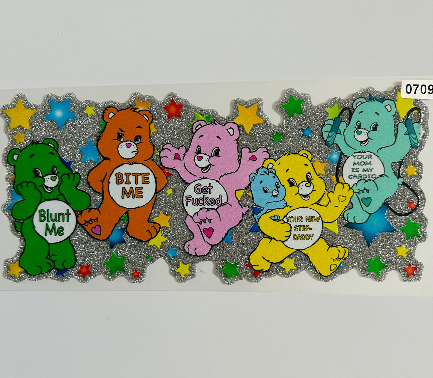 Swear Bears (Glitter Wrap)