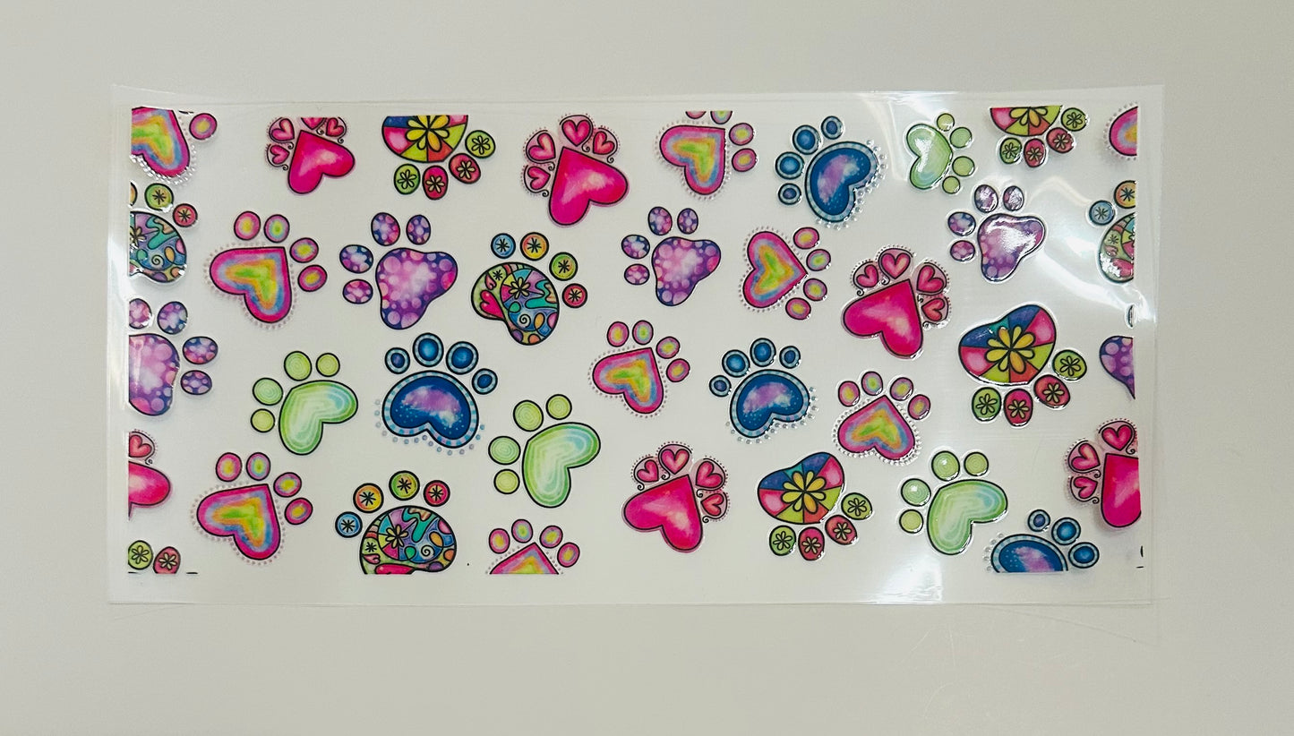 Paw prints