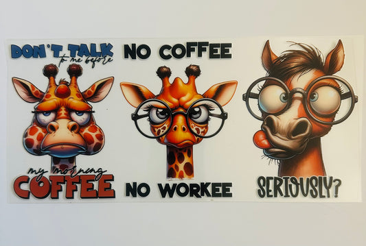 No coffee no workee