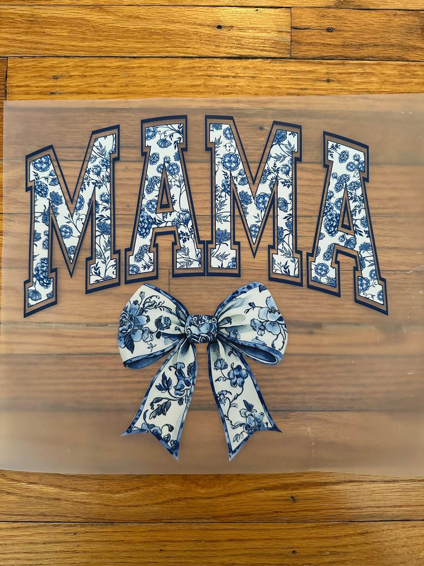Blue Bow Mama