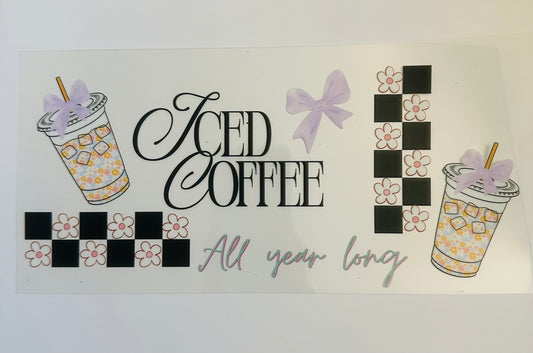 Iced coffee all year long