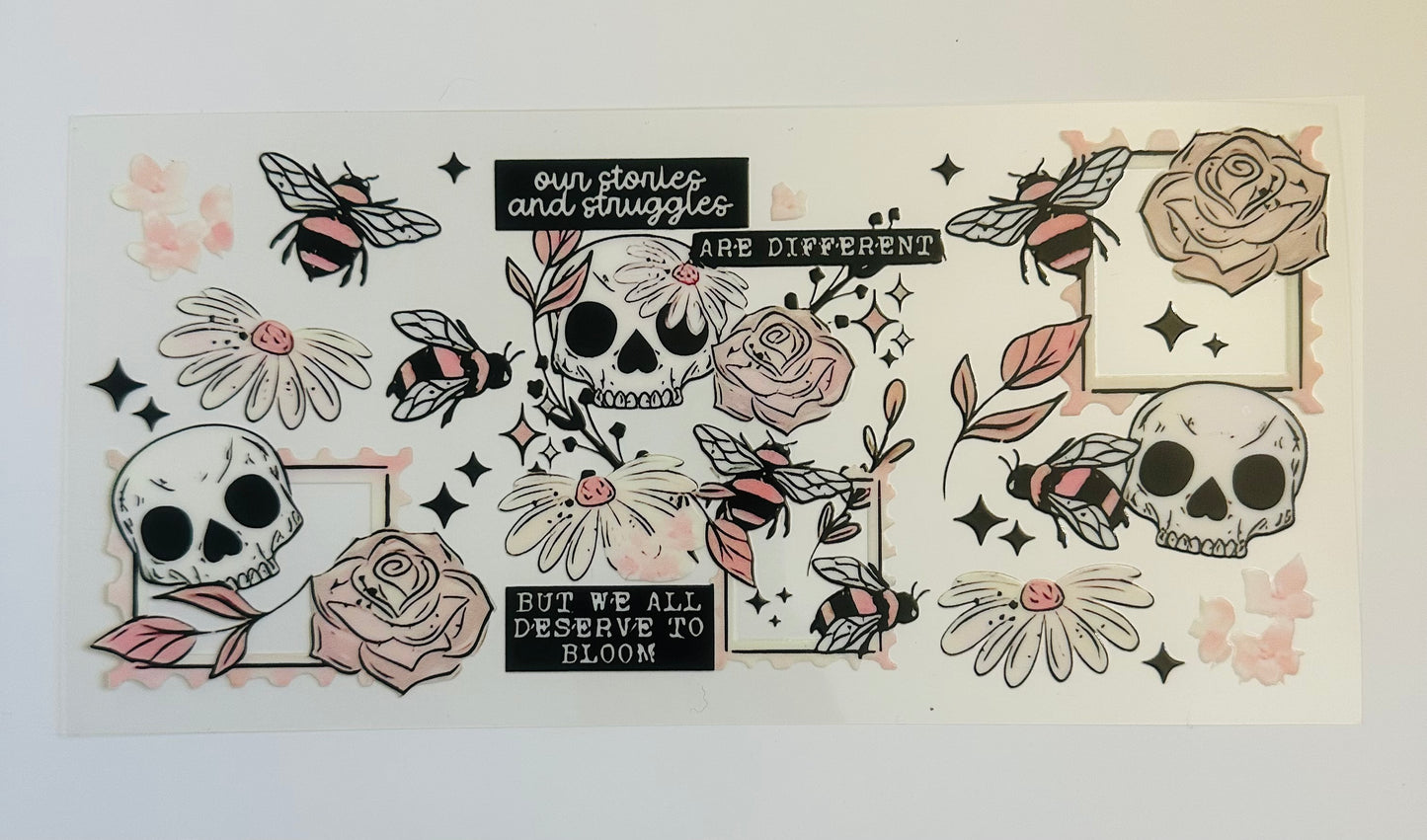 Stories & struggles different but we all deserve to bloom