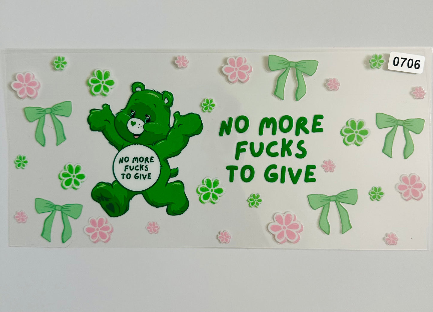 No more f*cks to give