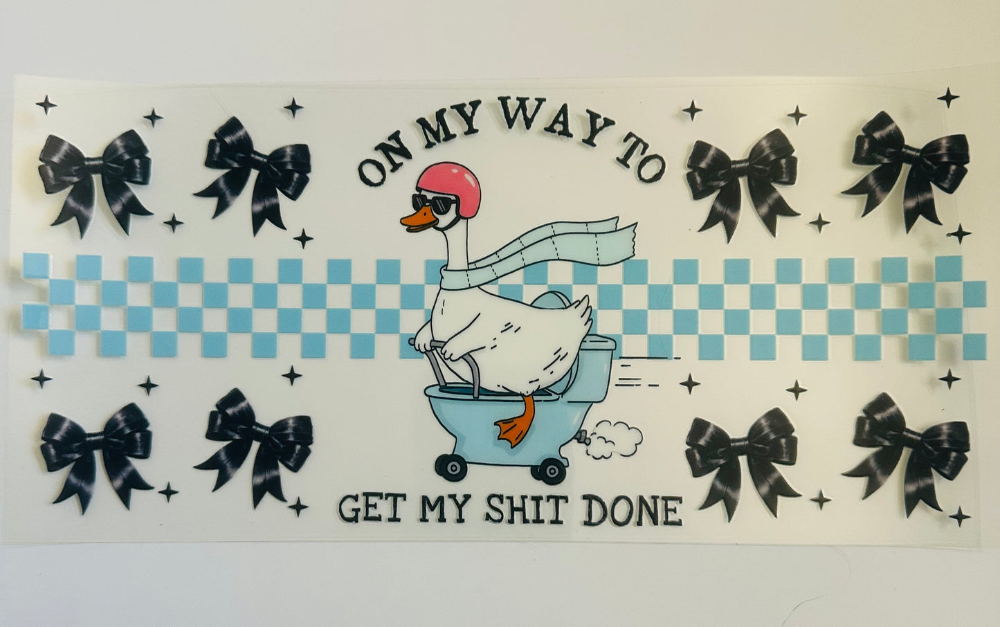 On my way to get my shit done