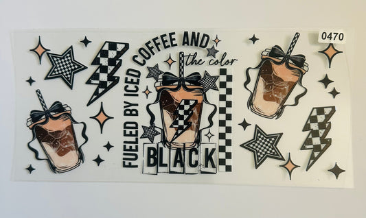 Fueled by iced coffee and the color black