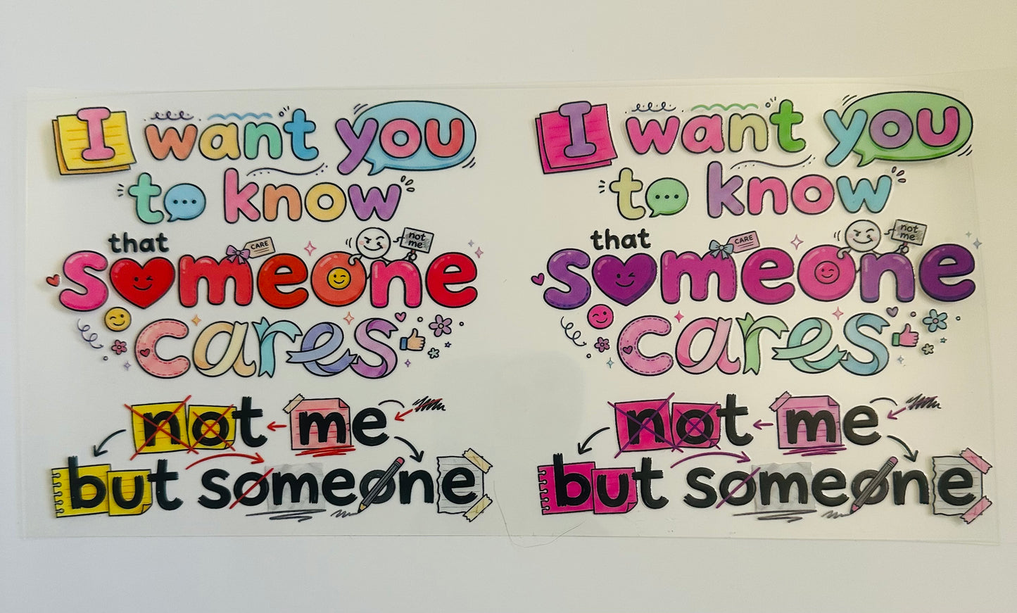 Someone cares, not me, but someone