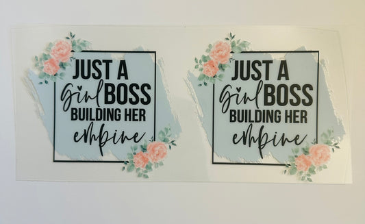 Just a girl boss building her empire