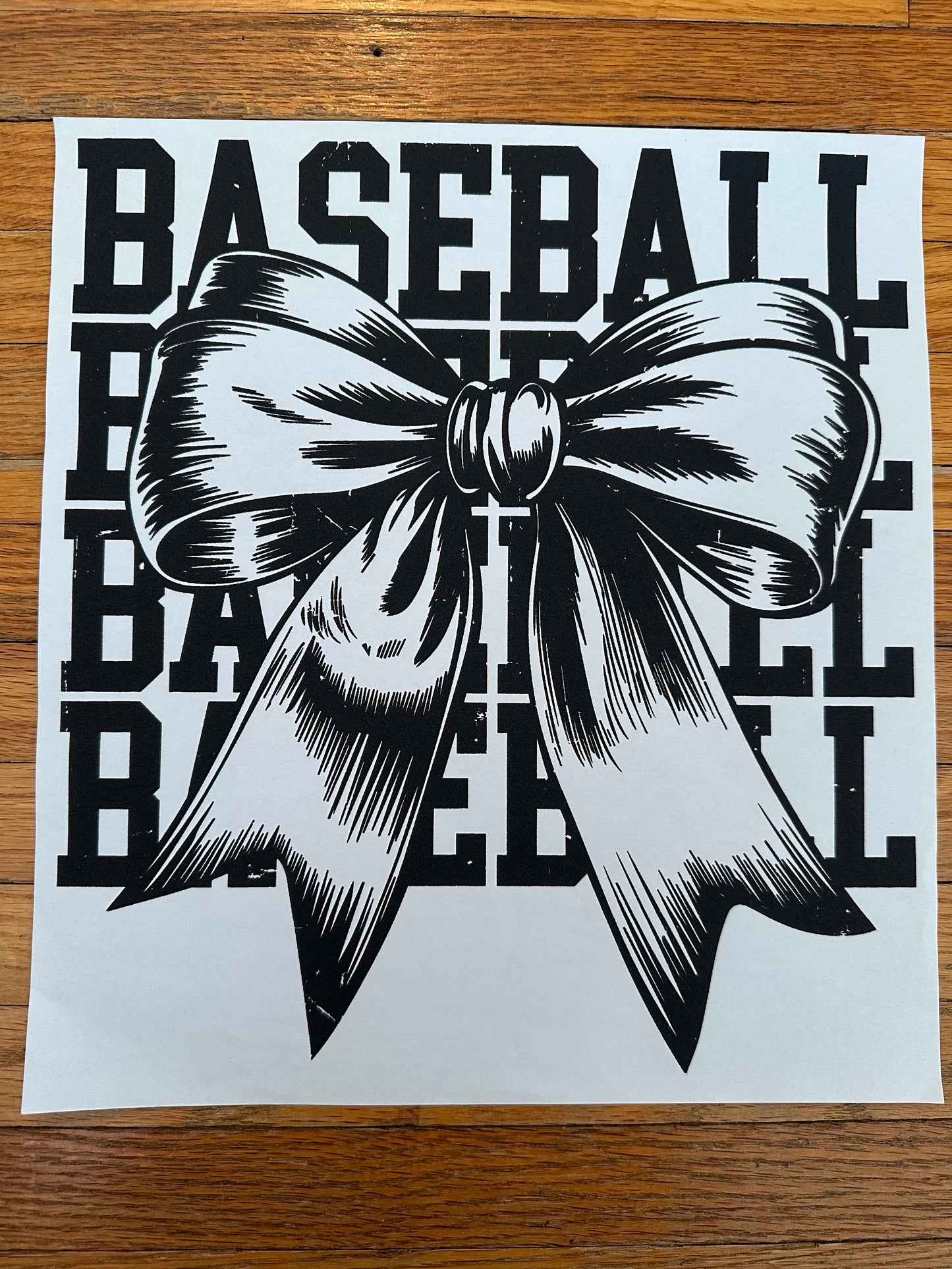 Baseball Bow