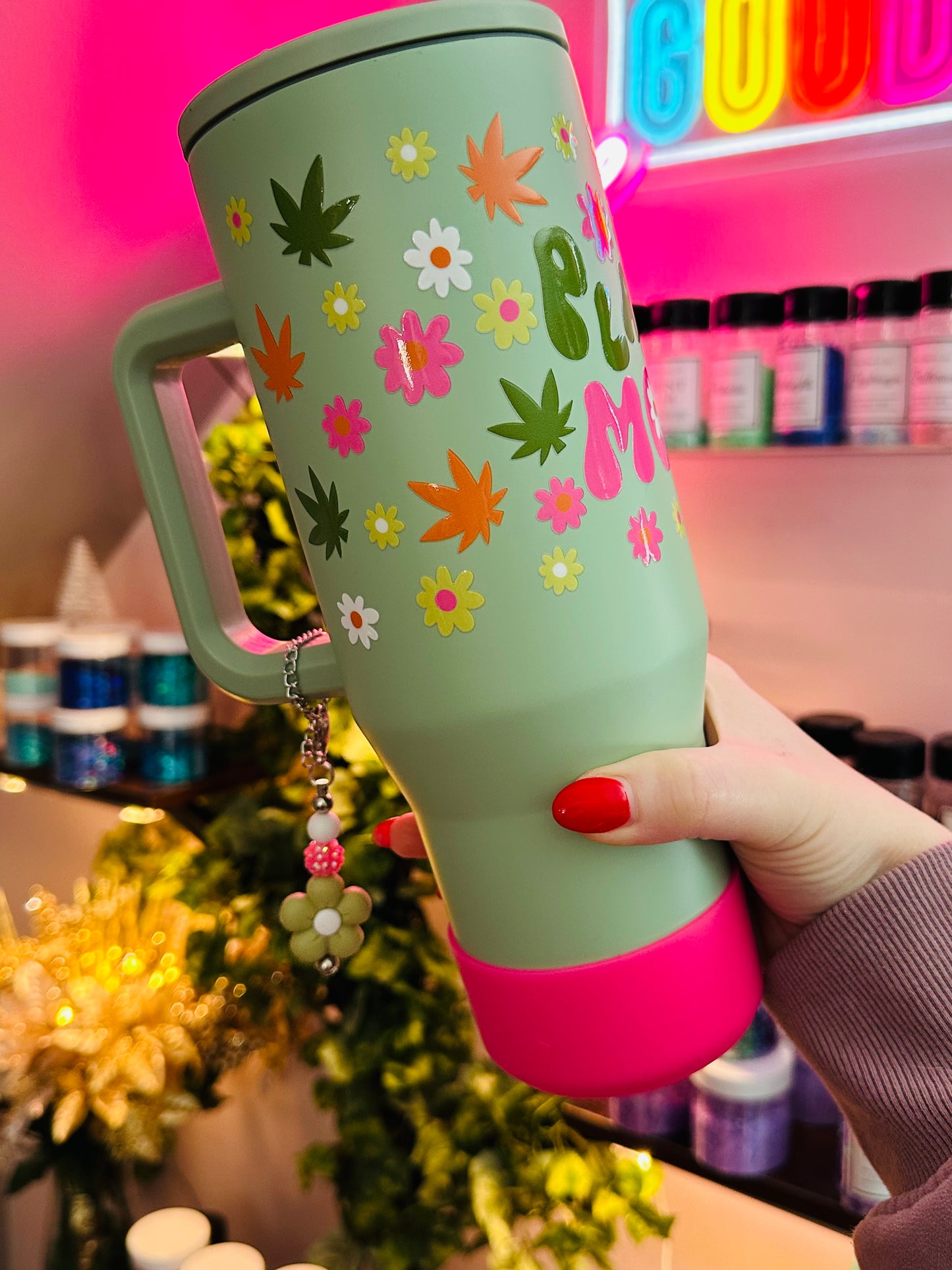 Plant Mom 40oz No Spill