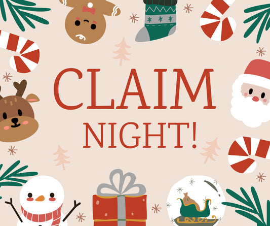 Claim Night!