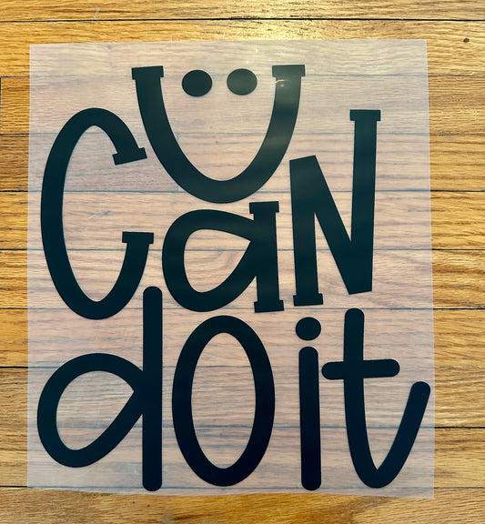 U can do it