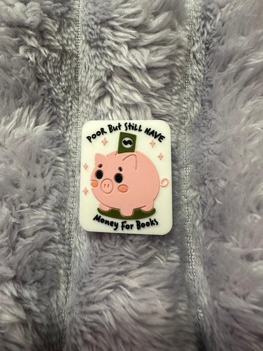 Poor but still have money for books