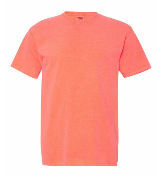 T-Shirt - Neon Red Orange